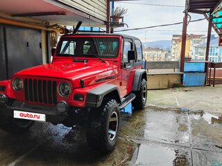 2002 Jeep Wrangler II (TJ), красный, 1400000 рублей, вид 4