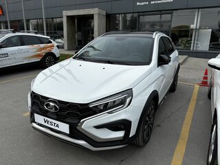 2026 Lada (ВАЗ) Vesta SW Cross I Рестайлинг (NG), белый, 2251000 рублей, вид 1