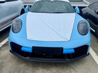 2025 Porsche 911 Targa 4S VIII (992) Рестайлинг, голубой, 38300000 рублей, вид 2