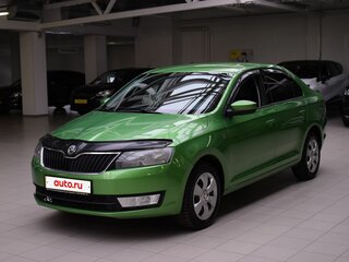 2017 Skoda Rapid I Рестайлинг, зелёный, 990000 рублей, вид 3