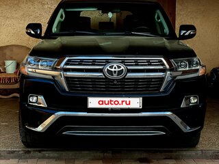 2014 Toyota Land Cruiser 200 Series Рестайлинг 1, чёрный, 3200000 рублей, вид 1