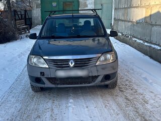 2010 Renault Logan I Рестайлинг, синий, 140000 рублей, вид 1