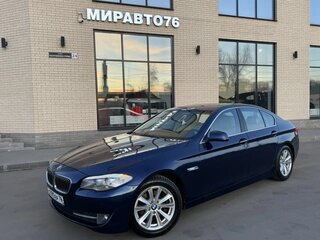 2012 BMW 5 серии 528i VI (F10/F11/F07), синий, 1650000 рублей, вид 1