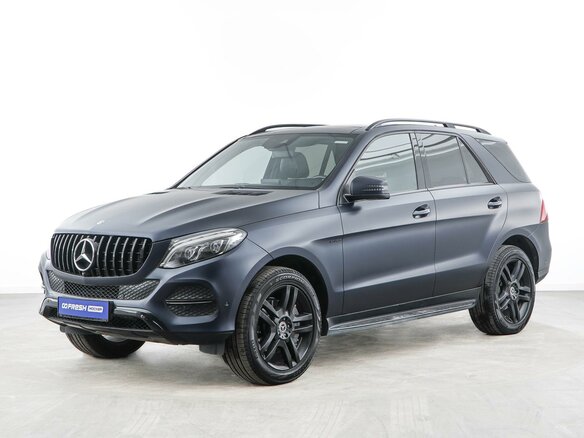 2016 Mercedes-Benz GLE 400 I (W166), синий, 4357077 рублей - вид 4