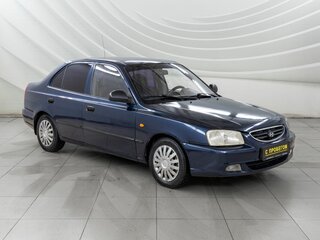 2011 Hyundai Accent ТагАЗ II, синий, 305000 рублей, вид 1