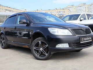 2012 Skoda Octavia II (A5) Рестайлинг, чёрный, 629000 рублей, вид 1
