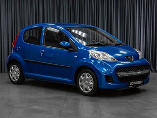 2009 Peugeot 107 I Рестайлинг, синий, 449000 рублей, вид 1