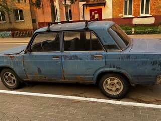 2007 Lada (ВАЗ) 2107, синий, 45000 рублей, вид 5