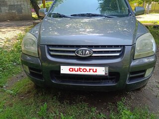 2006 Kia Sportage II, серый, 610000 рублей, вид 1
