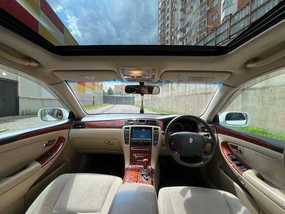 2007 Toyota Crown XII (S180), белый, 700000 рублей - вид 8