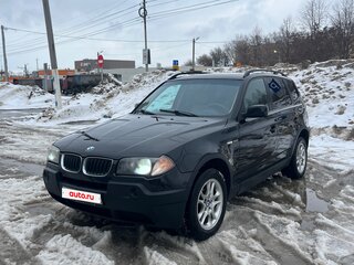 2005 BMW X3 25i I (E83), чёрный, 830000 рублей, вид 1