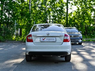 2014 Skoda Rapid I, белый, 465000 рублей, вид 4