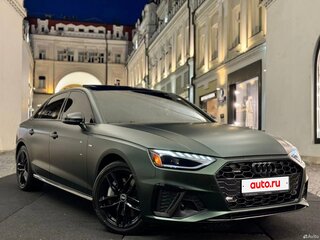 2021 Audi A4 45 TFSI V (B9) Рестайлинг, белый, 3350000 рублей, вид 2