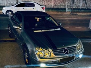 2002 Mercedes-Benz CLK-Класс 200 II (W209), серый, 400000 рублей, вид 2