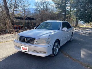 2001 Toyota Crown XI (S170), белый, 1300000 рублей, вид 1