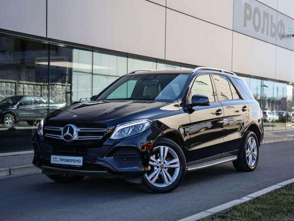 2017 Mercedes-Benz GLE 350 d I (W166), чёрный, 3879000 рублей