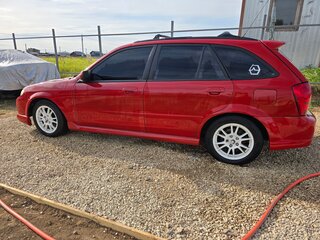 2001 Mazda Protege5 III (BJ), красный, 320000 рублей, вид 5