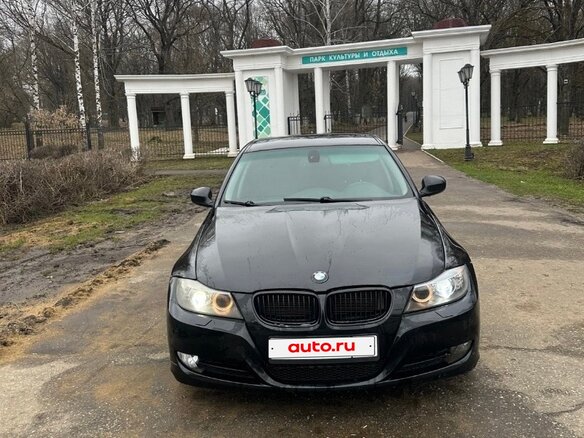 2008 BMW 3 серии 325i V (E90/E91/E92/E93) Рестайлинг, чёрный, 725000 рублей - вид 1