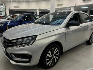 2025 Lada (ВАЗ) Vesta I Рестайлинг (NG), серебристый, 2014000 рублей, вид 2