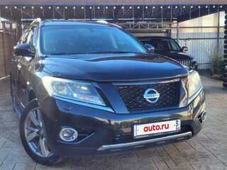 2015 Nissan Pathfinder IV, чёрный, 1580000 рублей, вид 1
