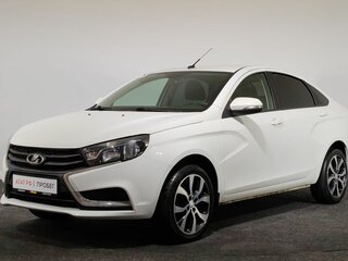 2018 Lada (ВАЗ) Vesta I, белый, 880000 рублей, вид 1