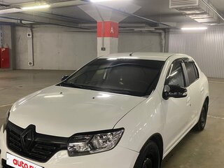 2019 Renault Logan II Рестайлинг, белый, 895000 рублей, вид 1