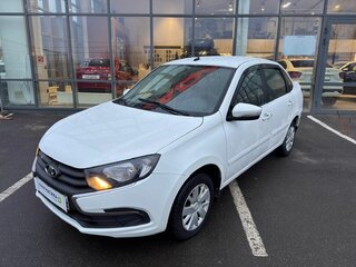 2019 Lada (ВАЗ) Granta I Рестайлинг, белый, 450000 рублей, вид 1