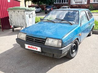 2002 Lada (ВАЗ) 2108, синий, 45000 рублей, вид 1