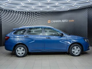 2019 Lada (ВАЗ) Vesta SW I, синий, 882000 рублей, вид 5