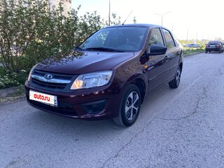 2015 Lada (ВАЗ) Granta I, пурпурный, 487000 рублей, вид 1