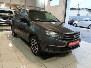 2019 Lada (ВАЗ) Granta I Рестайлинг, серый, 569000 рублей, вид 3