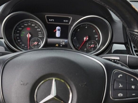 2018 Mercedes-Benz GLE 350 d I (W166), синий, 3800000 рублей - вид 16