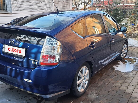 2008 Toyota Prius II Рестайлинг (XW20), синий, 700000 рублей - вид 5