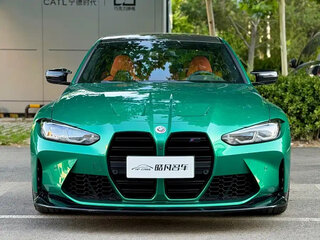 2022 BMW M3 Competition Package VI (G80), зелёный, 11600000 рублей, вид 2