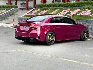 2023 Mercedes-Benz A-Класс 180 Long IV (W177) Рестайлинг, пурпурный, 1850000 рублей, вид 3