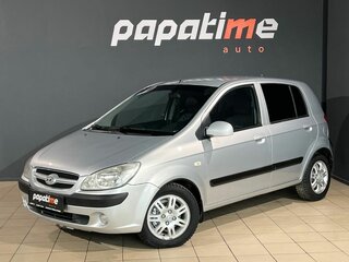 2008 Hyundai Getz I Рестайлинг, серебристый, 569000 рублей, вид 1