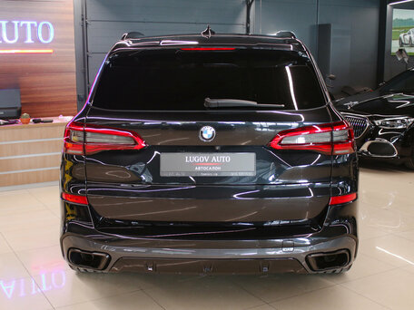 2019 BMW X5 40i IV (G05/G18), чёрный, 7390000 рублей, вид 4