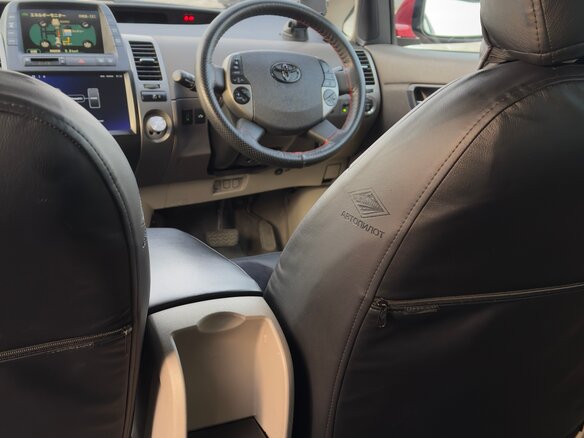 2009 Toyota Prius II Рестайлинг (XW20), красный, 830000 рублей - вид 8