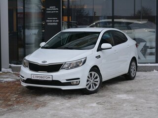 2016 Kia Rio III Рестайлинг, белый, 1230000 рублей, вид 1