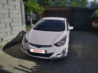 2015 Hyundai Elantra V (MD) Рестайлинг, белый, 510000 рублей, вид 5