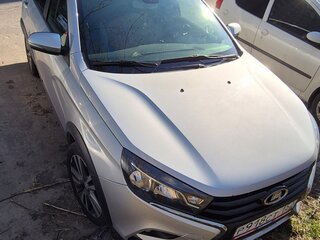 2018 Lada (ВАЗ) Vesta Cross I, серебристый, 1200000 рублей, вид 1