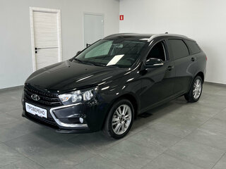 2017 Lada (ВАЗ) Vesta SW I, чёрный, 999000 рублей, вид 1