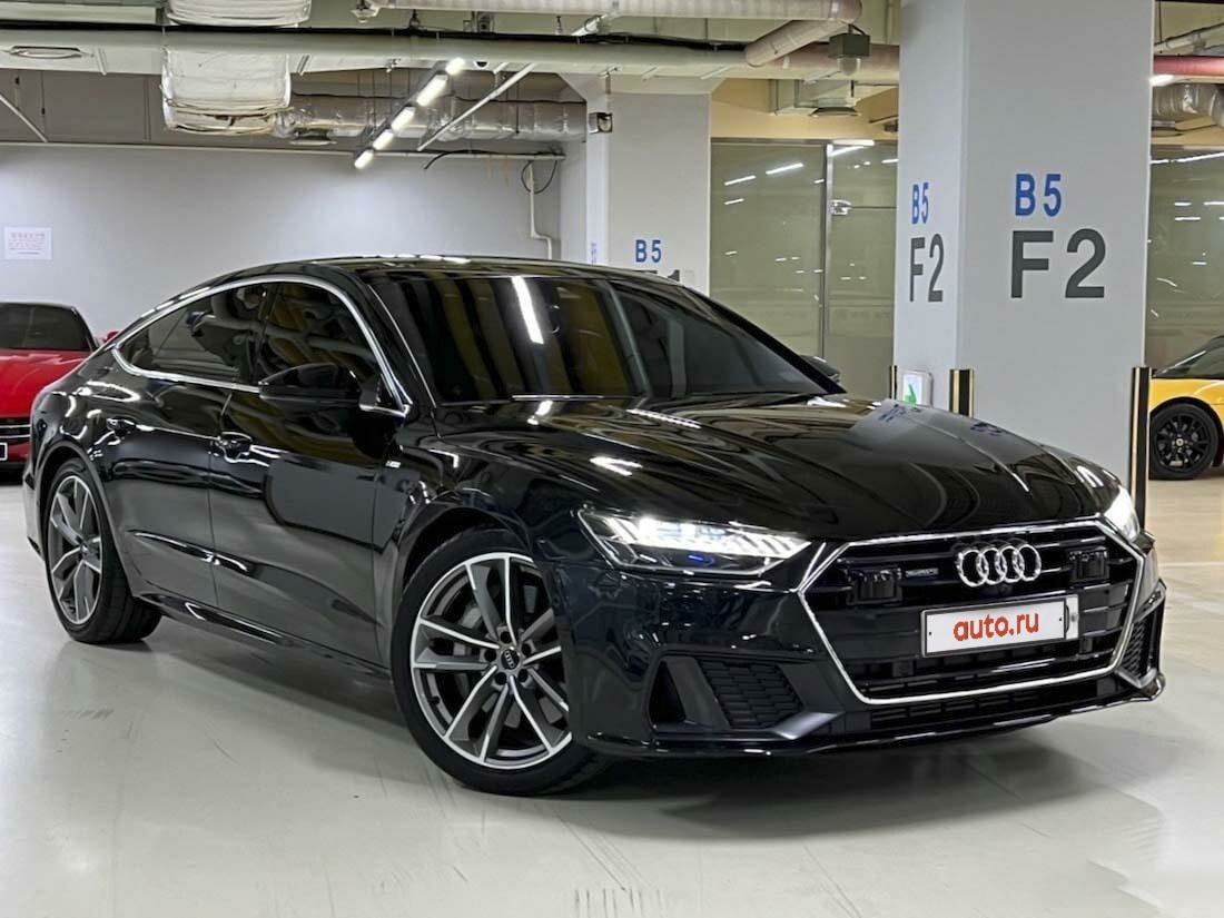 Купить б/у Audi A7 II (4K) 55 TFSI 3.0 AMT (340 л.с.) 4WD бензин робот ...