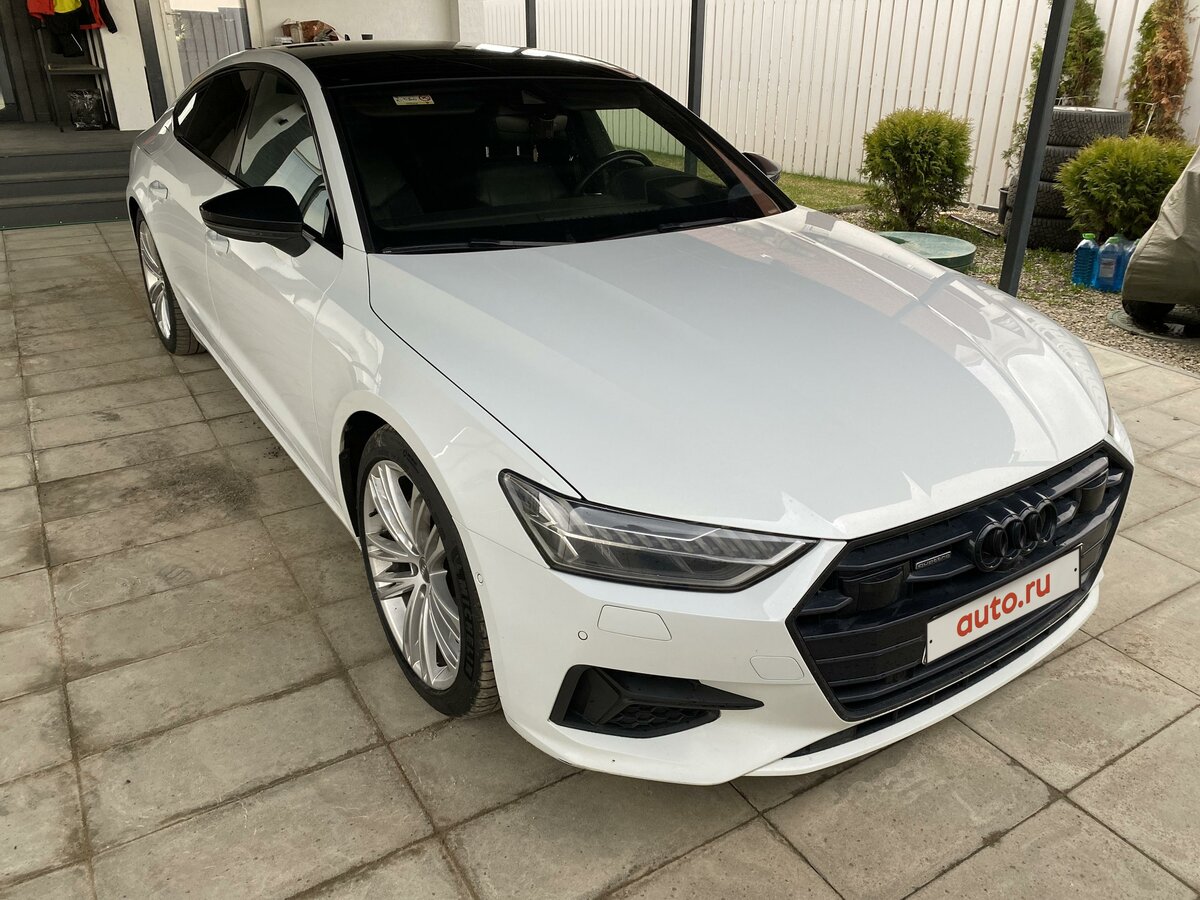 Купить б/у Audi A7 II (4K) 45 TFSI 2.0 AMT (245 л.с.) 4WD бензин робот ...