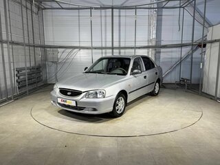 2007 Hyundai Accent ТагАЗ II, серебристый, 319000 рублей, вид 1