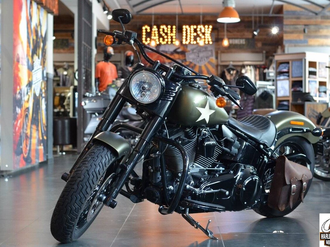 РњРѕС‚РѕС†РёРєР» Harley Davidson Softail Slim s