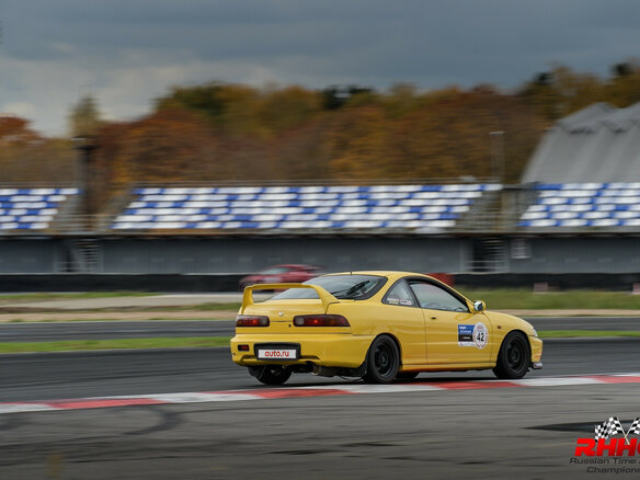 1997 Honda Integra III Рестайлинг, жёлтый - вид 6