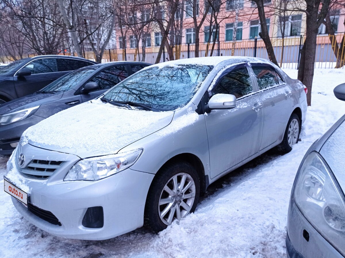 Купить б/у Toyota Corolla X (E140, E150) Рестайлинг 1.6 AT (124 л.с ...