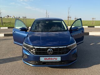 2021 Volkswagen Polo VI, синий, 1900000 рублей, вид 1