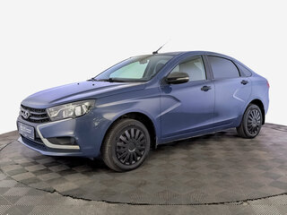 2019 Lada (ВАЗ) Vesta I, синий, 840000 рублей, вид 1